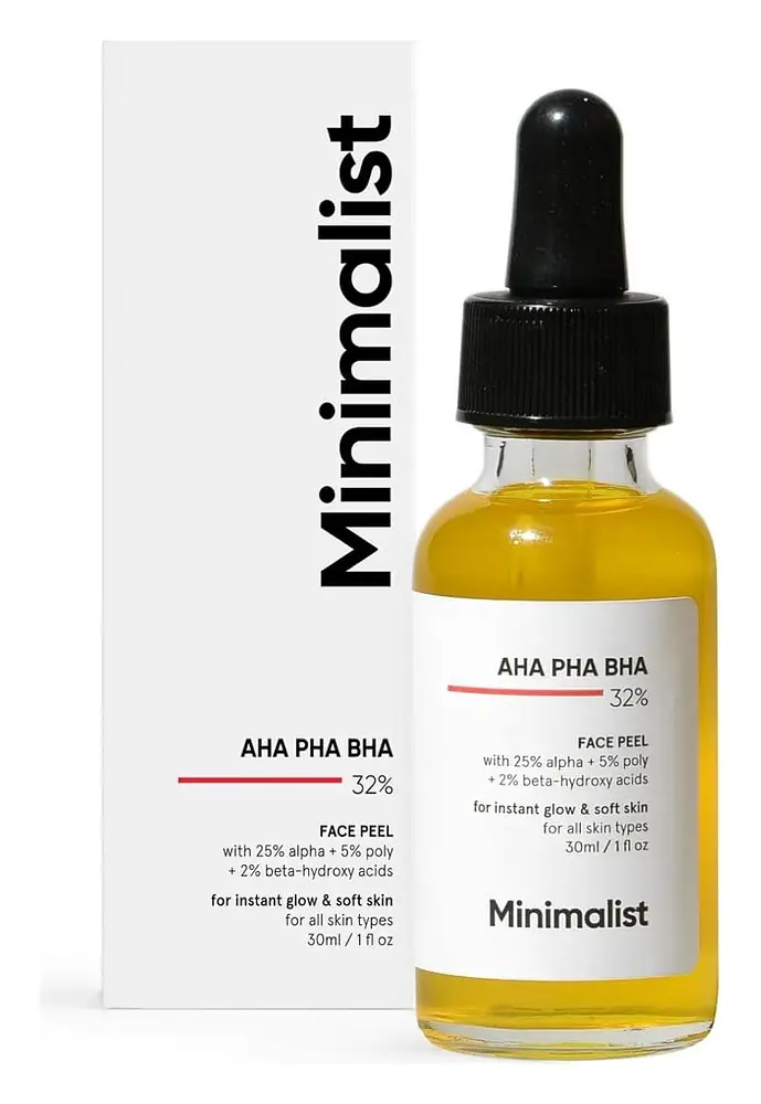 Minimalist AHA PHA BHA 32% Face Peel