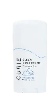 Curie Natural Deodorant Stick Unscented