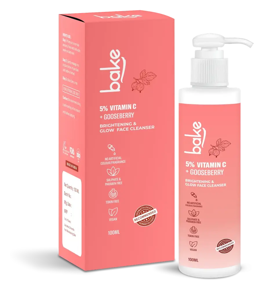 Bake 5% Vitamin C + Gooseberry Face Cleanser