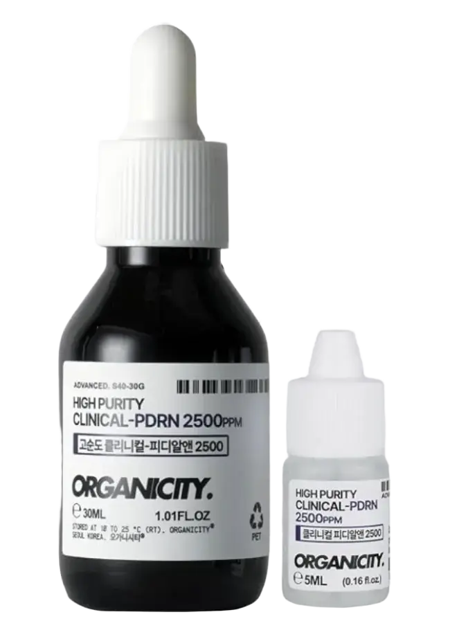 Organicity 99% Purity PDRN 2500ppm + 4GF (EGF) Liposome 5% Concentrated Serum