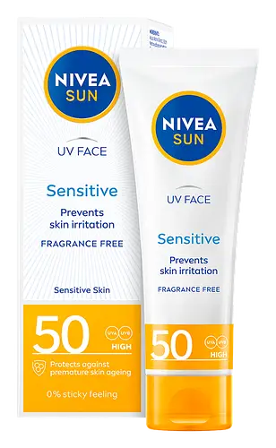 Nivea UV Face Sensitive Protect SPF 50 Sweden/UK