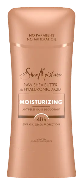 Shea Moisture Raw Shea Butter & Hyaluronic Acid Moisturizing Antiperspirant Deodorant Stick