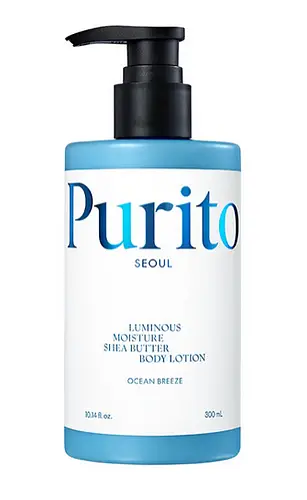 PURITO Luminous Moisture Shea Butter Body Lotion Ocean Breeze