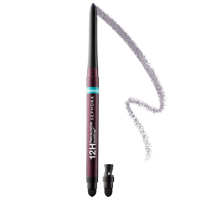 Sephora Collection Waterproof 12HR Retractable Eyeliner Pencil 21 Shimmer Plum