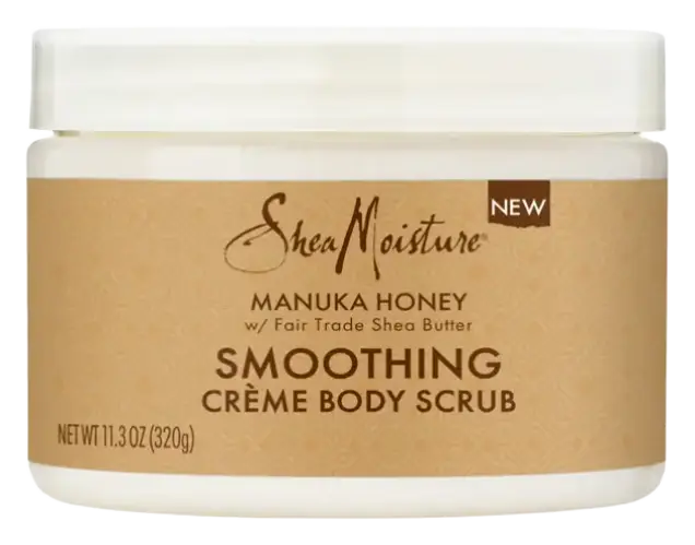 Shea Moisture Manuka Honey Smoothing Creme Body Scrub