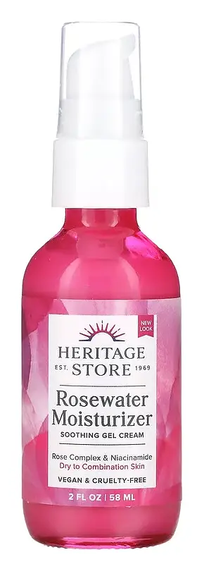 Heritage Store Rosewater Moisturizer