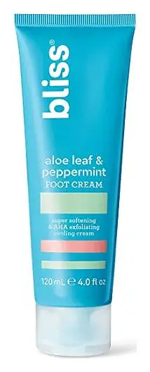 Bliss Aloe Leaf & Peppermint Foot Cream