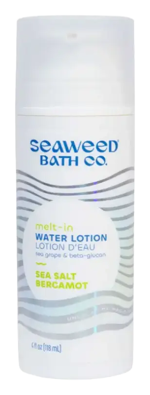 Seaweed Bath Co. Melt-In Water Lotion Sea Salt Bergamont