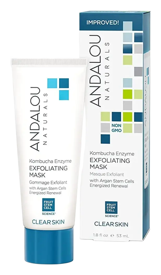 Andalou Naturals Clear Skin Kombucha Enzyme Exfoliating Mask