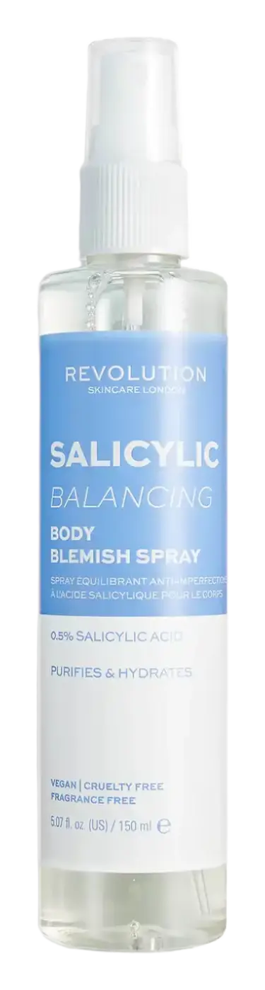 Revolution Beauty Body Salicylic Acid Balancing Body Blemish Spray