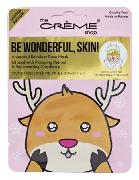 The Creme Shop Animated Face Mask Be Wonderful