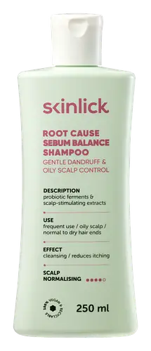 Skintegra Skinlick Root Cause Sebum Balance Shampoo