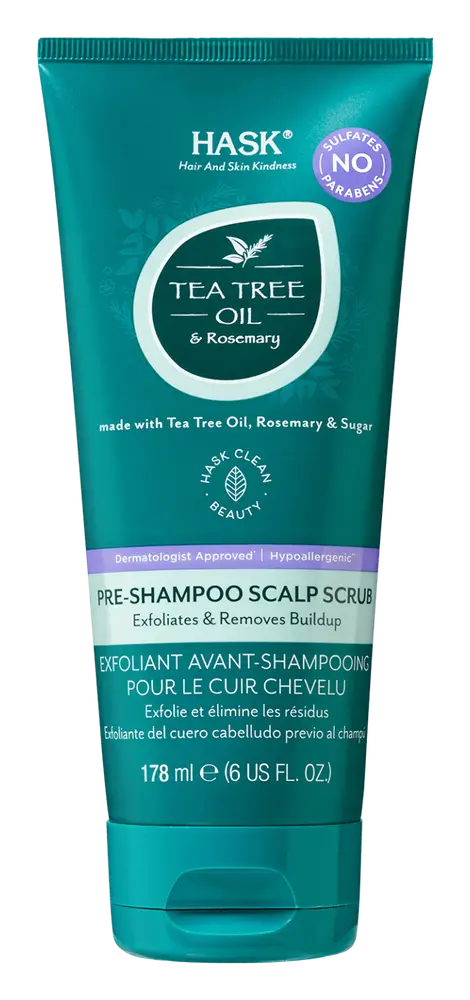 Hask Tea Tree Oil & Rosemary Pre-Shampoo Scalp Scrub