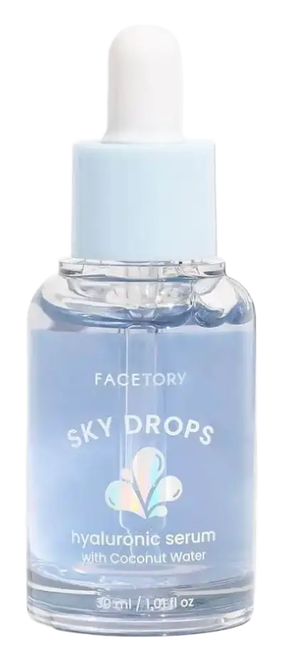 Facetory Sky Drops Hyaluronic Serum with Coconut Water