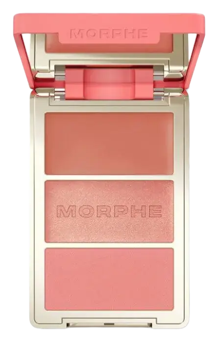 Morphe Cheek Thrills Multi-Finish Face Trio Beach Bonfire