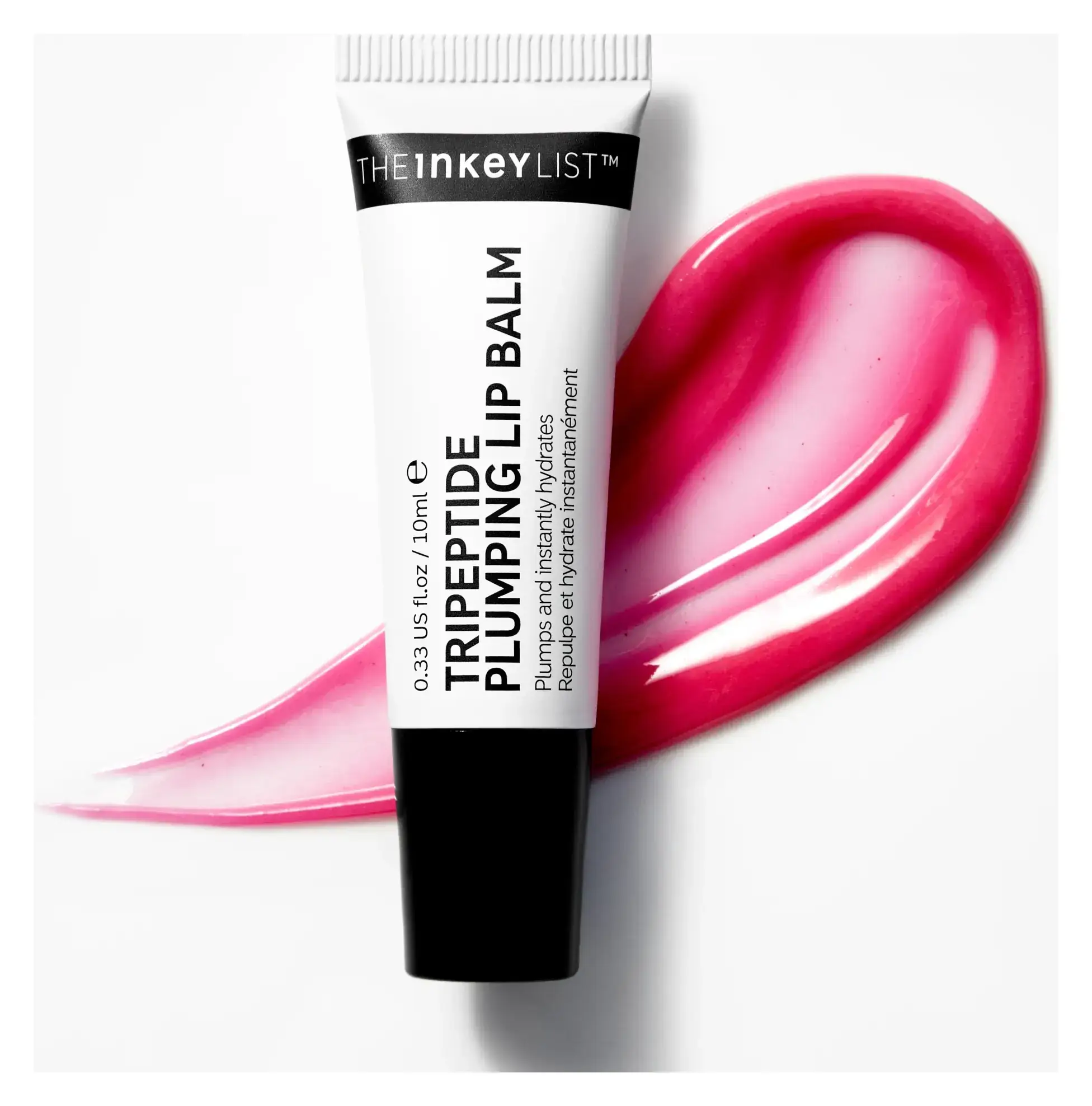 The INKEY List Tripeptide Plumping Lip Balm Pink