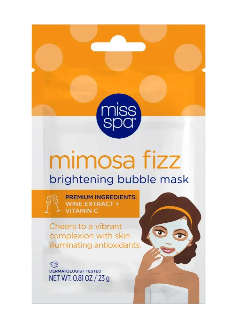 Miss Spa Mimosa Fizz Brightening Bubble Mask