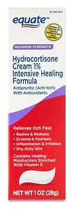 Equate Maximum Strength Hydrocortisone Cream 1% Intensive Healing Formula