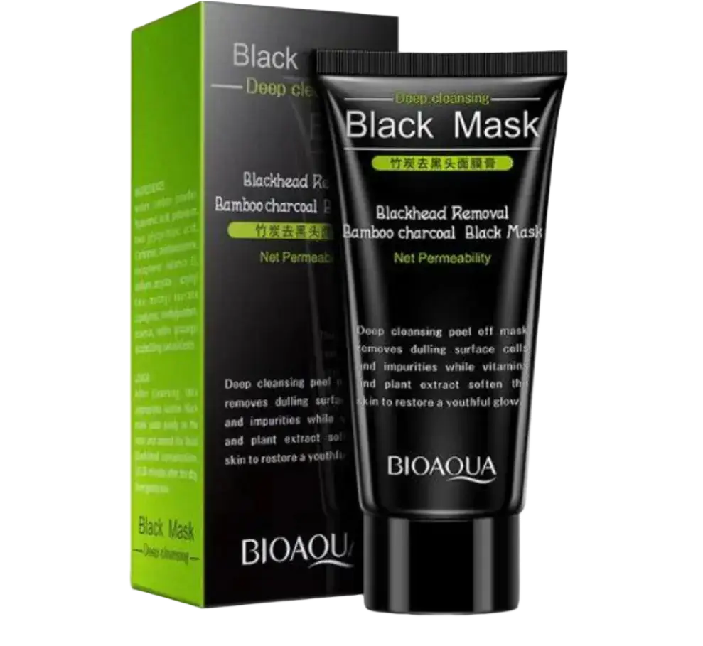 Bioaqua Activated Blackhead Removal Bamboo Charcoal Black Mask