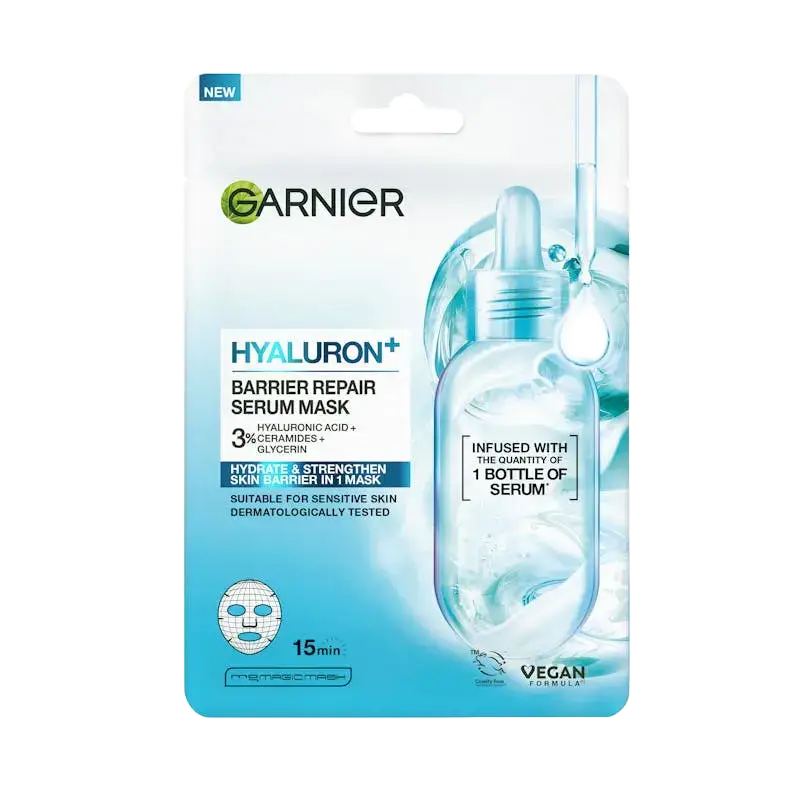 Garnier Hyaluron+ Barrier Repair Serum Mask