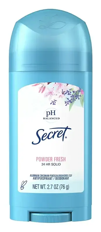 Secret Original Wide Solid Antiperspirant Deodorant Powder Fresh