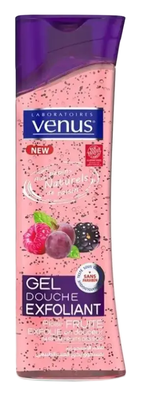 laboratoires venus Gel Douche Exfoliant Fruits Des Bois
