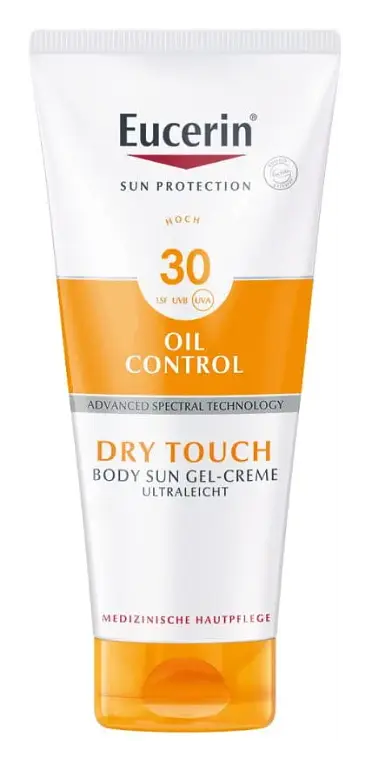 Eucerin Oil Control Dry Touch Body Sun Gel-Creme SPF 30