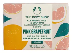 The Body Shop Cleansing Face & Body Bar Pink Grapefruit