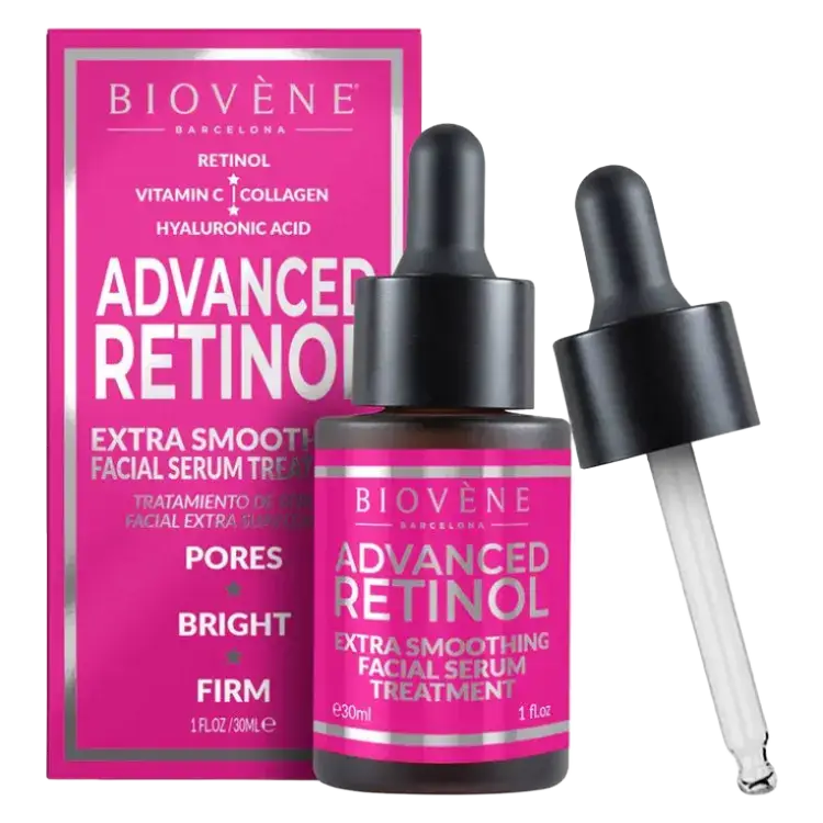 Biovène Barcelona Advanced Retinol Extra Smoothing Facial Serum Treatment
