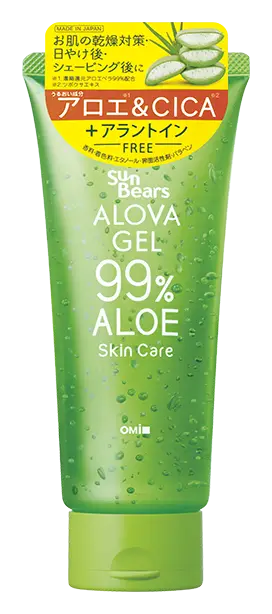 The OMI Brotherhood Sun Bears Alova Gel 99% Aloe