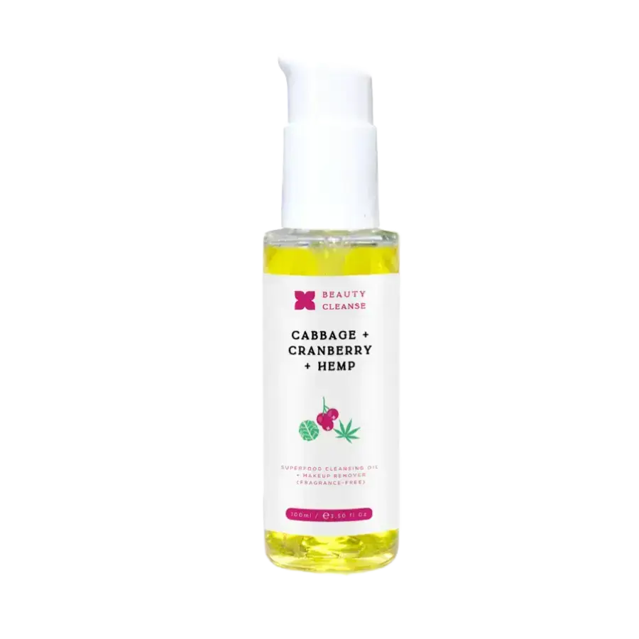 Beauty Cleanse Skincare Superfood Cleansing Oil & Makeup Remover With Cabbage + Cranberry