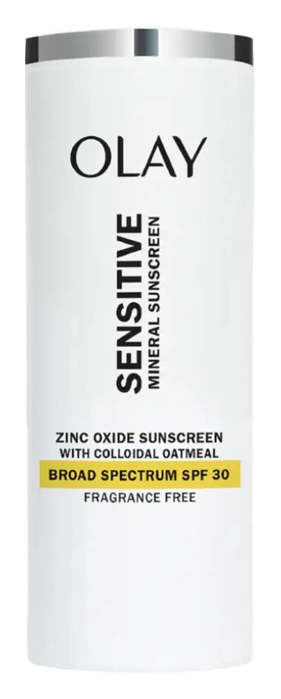 Olay Sensitive Mineral Zinc Oxide Sunscreen SPF 30