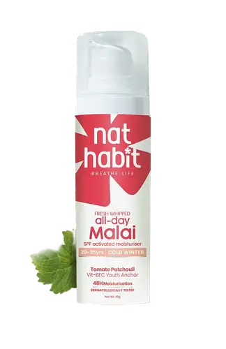 Nat Habit 48H Fresh Whipped All-Day Malai Moisturizer Cold Winter Tomato Patchouli