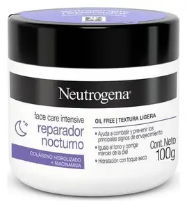 Neutrogena Face Care Intensive Reparador Nocturno Mexico