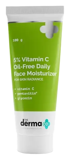 The Derma Co 5% Vitamin C Oil-Free Daily Face Moisturizer