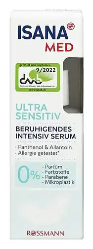 ISANA Ultra Sensitiv Beruhigendes Intensiv Serum