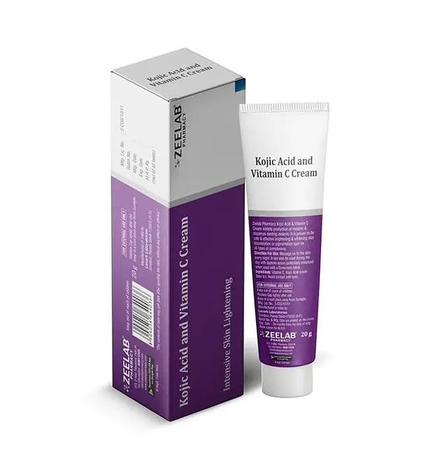 Zeelab Kojic Acid 2% And Vitamin C Cream