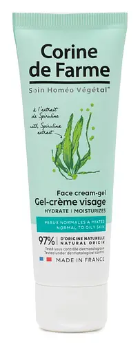 Corine de Farme Face Cream-Gel With Spirulina Extract