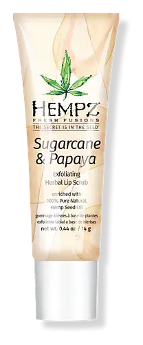 Hempz Sugarcane & Papaya Exfoliating Herbal Lip Scrub