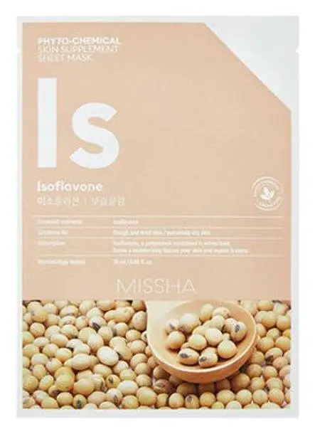 Missha Phyto-chemical Supplement Sheet Mask in Isoflavone