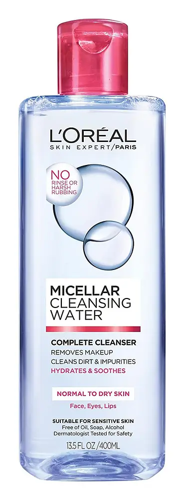 L'Oreal Micellar Cleansing Water Complete Cleanser - Normal To Dry Skin