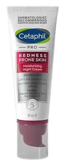 Cetaphil Pro Redness Prone Skin Moisturising Night Cream UK