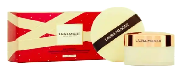 Laura Mercier Set for Perfection Translucent Loose Setting Powder & Puff