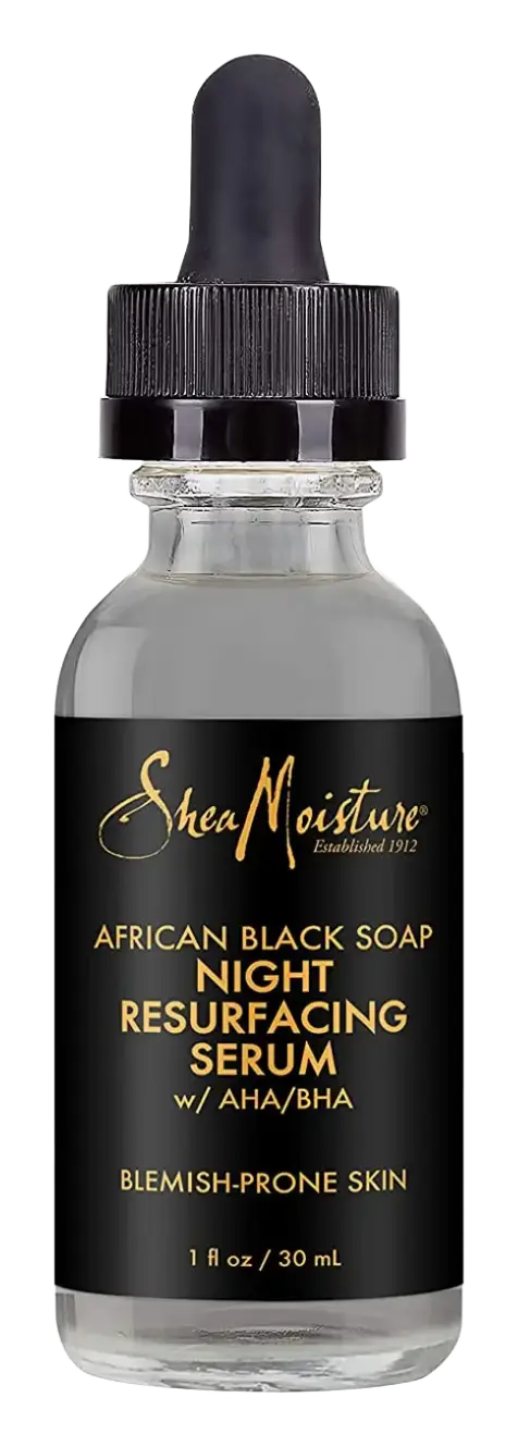 Shea Moisture African Black Soap Overnight Resurfacing Serum