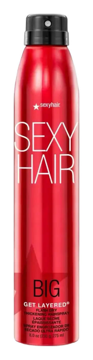 SexyHair Big Get Layered Flash Dry Thickening Hairspray