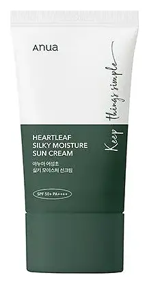 Anua Heartleaf Silky Moisture Sun Cream SPF 50+