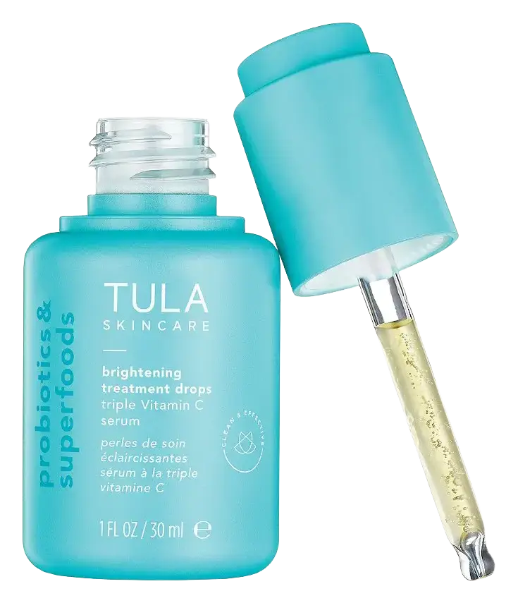 Tula Skincare Brightening Treatment Drops Triple Vitamin C Serum