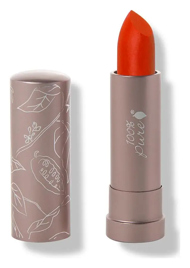 100% Pure Fruit Pigmented Cocoa Butter Matte Lipstick Cactus Bloom