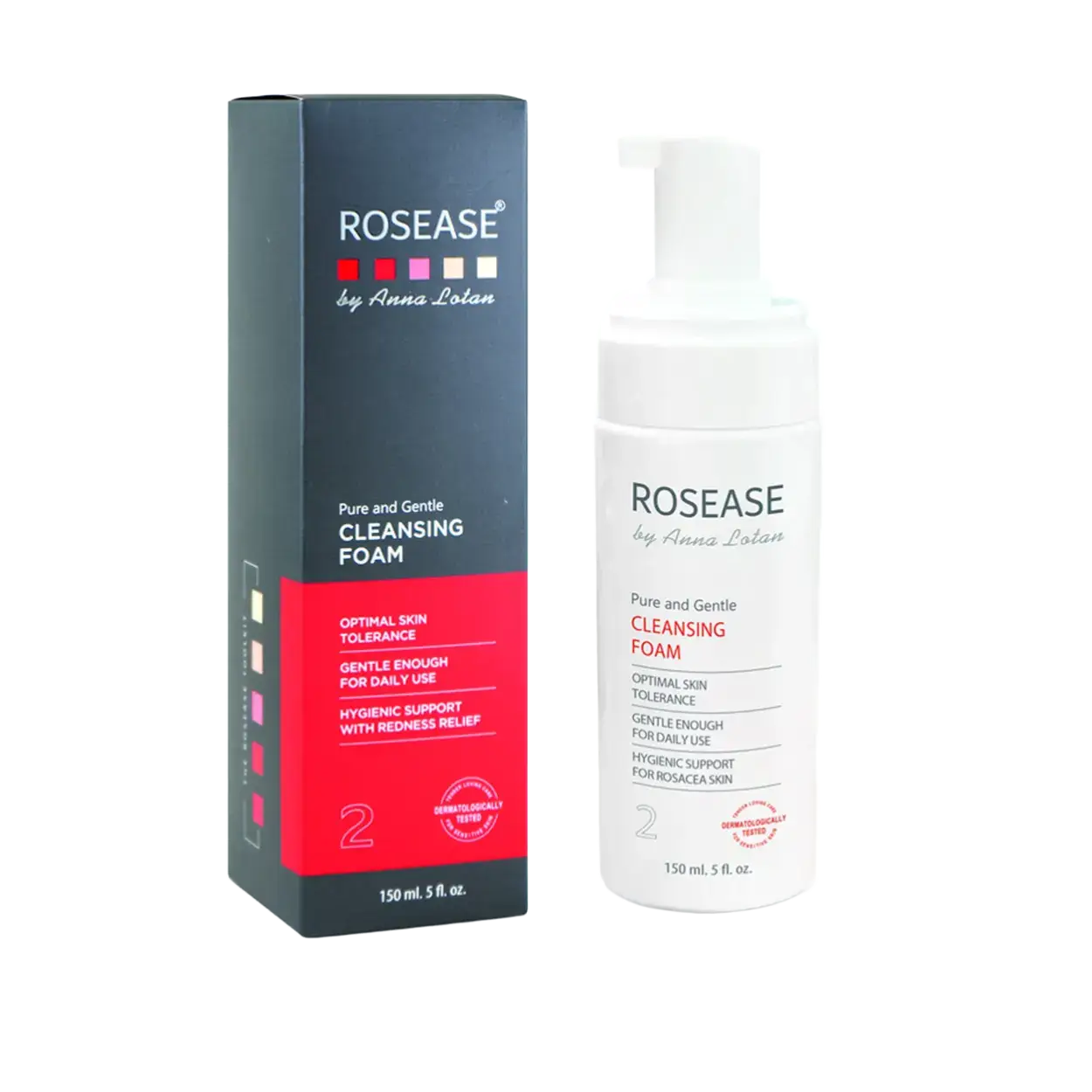 Anna Lotan Rosease Pure & Gentle Cleansing Foam