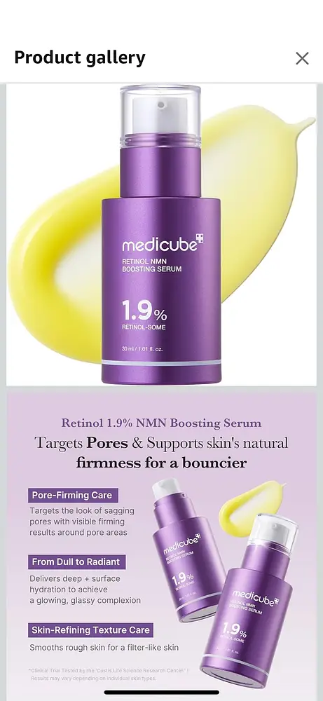 MediCube Retinol-some 1.9% NMN Boosting Serum